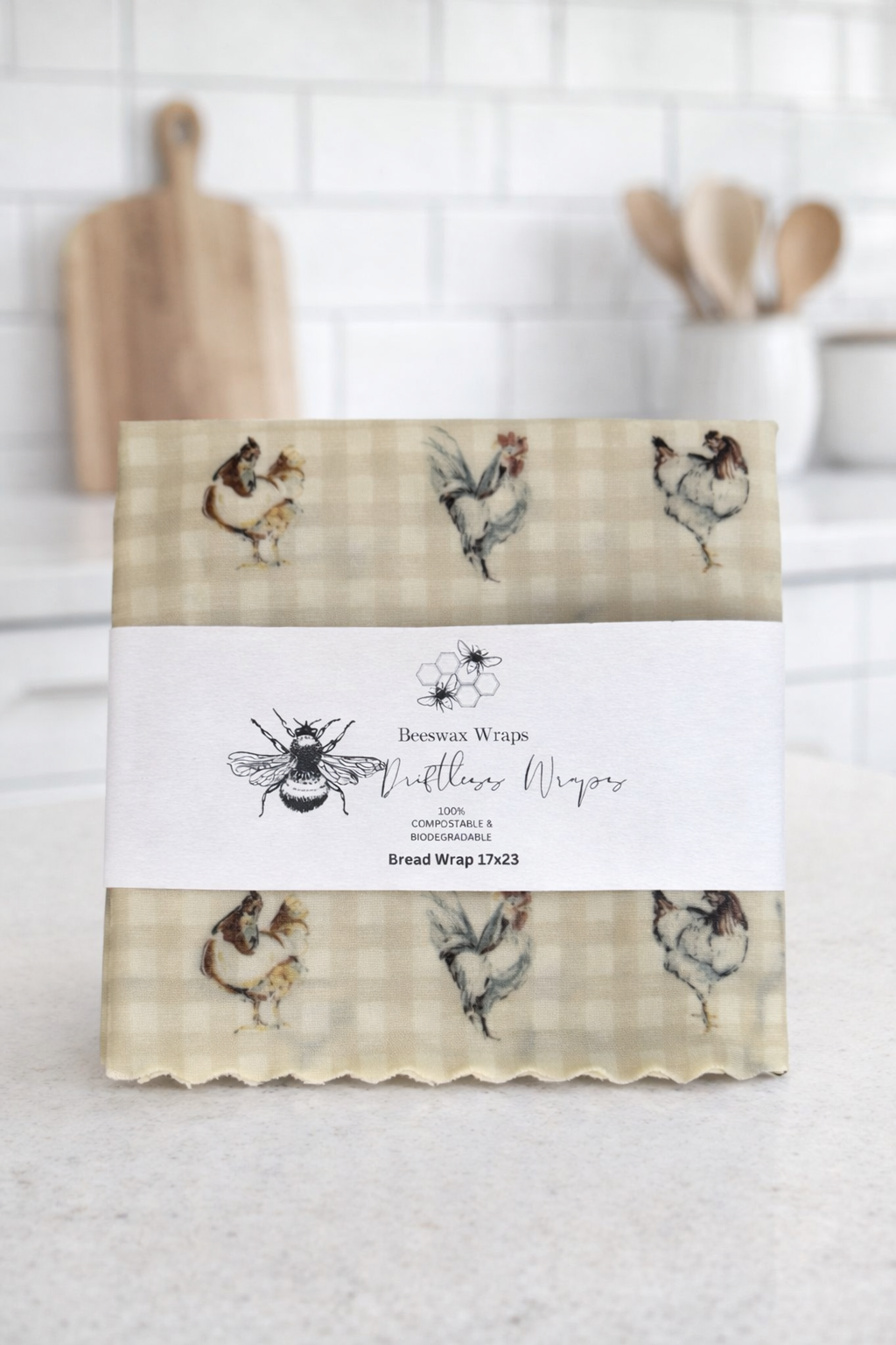XL Beeswax Bread Wrap