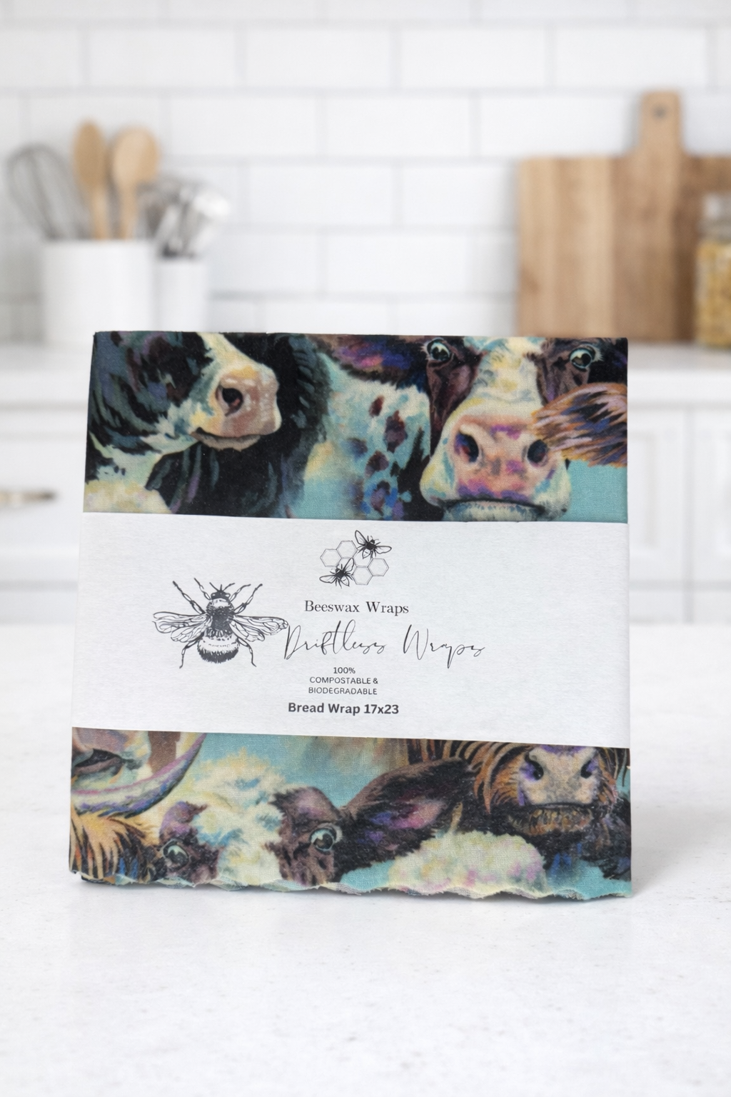 XL Beeswax Bread Wrap