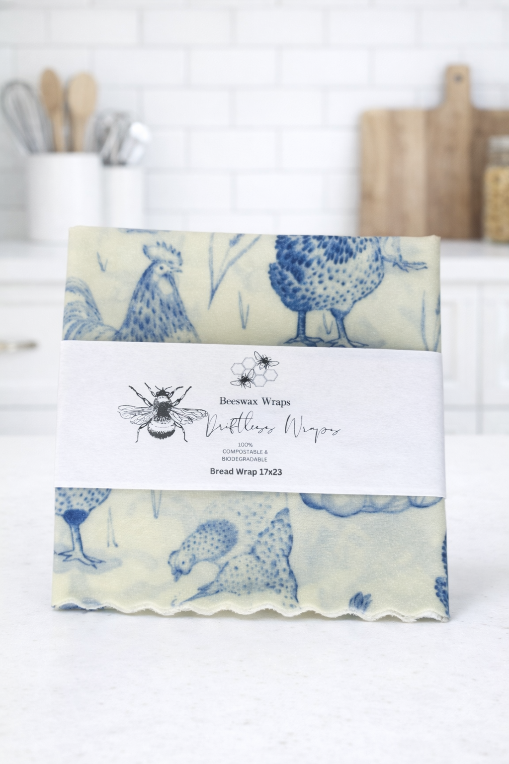 XL Beeswax Bread Wrap