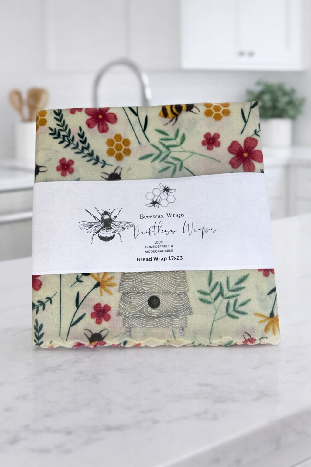 XL Beeswax Bread Wrap