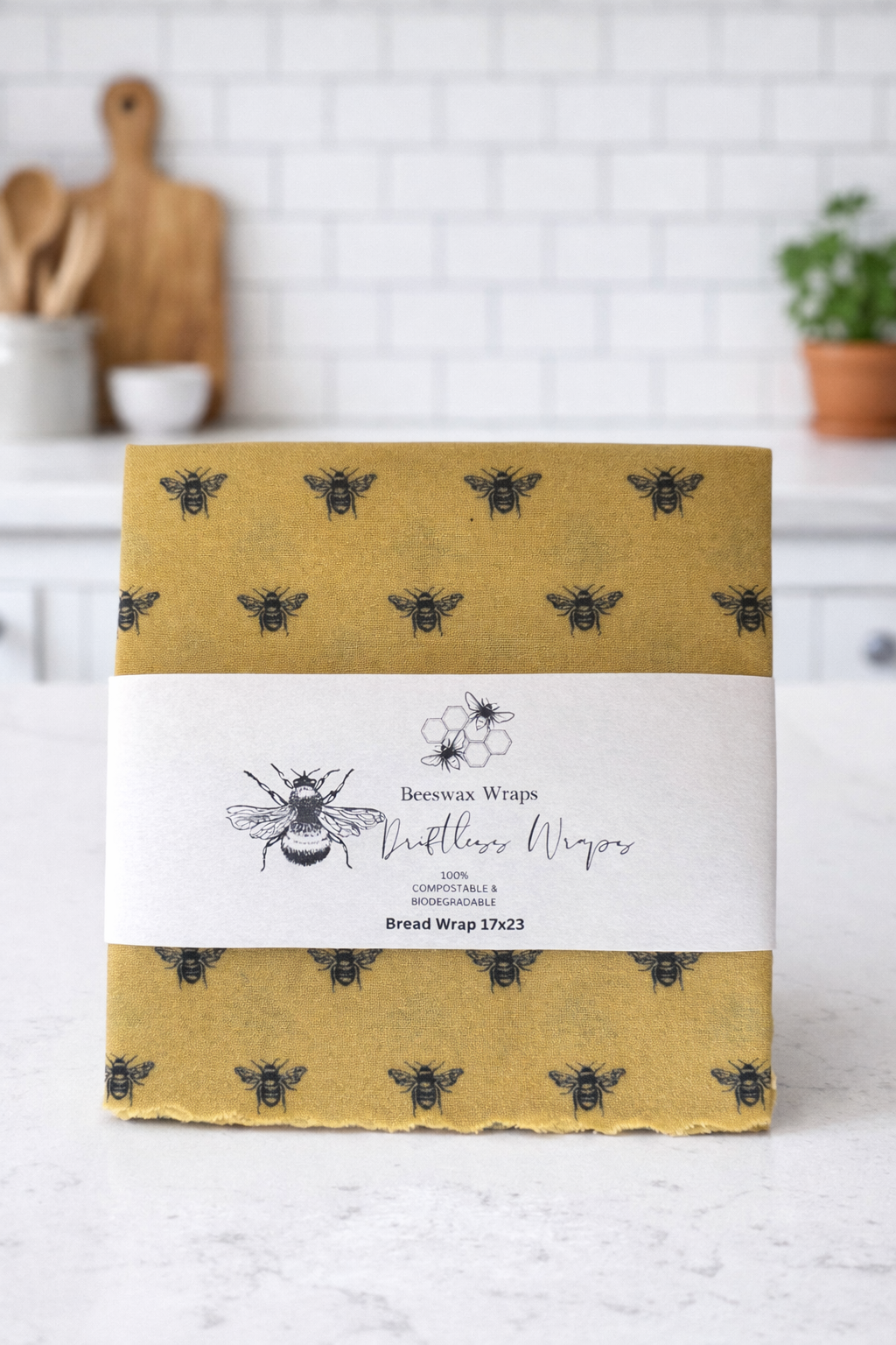 XL Beeswax Bread Wrap