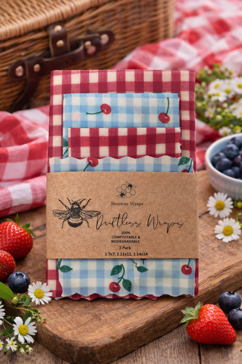 Limited Edition Spring Beeswax Wrap Set